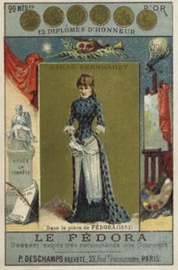 Sarah Bernhardt, französische Schauspielerin