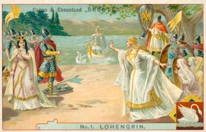 Szene aus Richard Wagners Oper Lohengrin