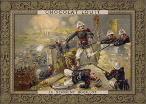 Sergeant Jules Bobillot, französischer Soldat, bei der Belagerung von Tuyen Quang, Tonkin, Chinesisch-Französischer Krieg, 1884-1885 von French School