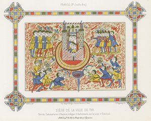 Belagerung der Stadt Tyrus von French School