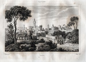 Siena - Siena - Toskana - Gravur aus „Italien malerisch“ von M. de Norvins, Ch. Nodier 1834-1836 von French School