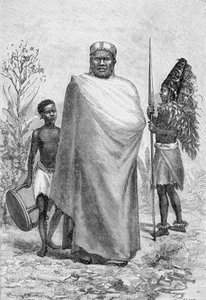 Sina, Sultan von Kibosho und ein Krieger