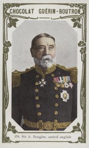 Sir A. Douglas, britischer Admiral von French School