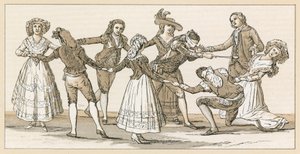 Spanisches Kostüm von French School