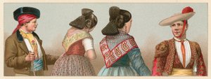 Spanische Tracht