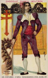 Spanisches Kostüm, 18. Jahrhundert