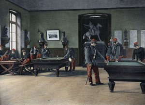 Spezialmilitärschule von Saint-Cyr (Saint Cyr), Innendienst: Spielzimmer.