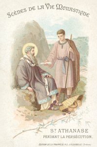 St. Athanasius während der Christenverfolgung