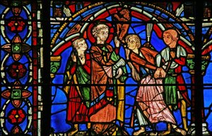 St. Cheron Fenster: Heilt eine besessene Person