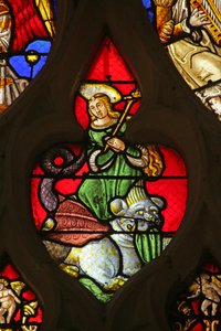 Die Heilige Margareta mit einem Drachen