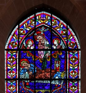 St. Martin - sein Mantel zurückgegeben von French School