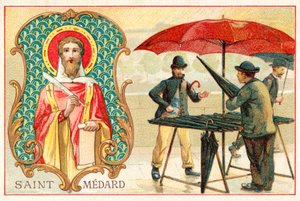 St. Medardus, Schutzpatron des Wetters