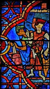 Die Mörder von Hl. Thomas Becket bereiten sich auf den Hinterhalt vor