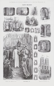 Religiöse Themen (Gravur) von French School