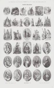 Religiöse Themen von French School