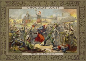 Einnahme des Malakoff-Redoubts, Belagerung von Sewastopol, Krimkrieg, 7. September 1855