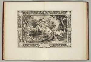 "Tapisseries du Roi, ou sont representez les quatre elemens et les quatre saisons" von Andre Felibien, 1670 von French School