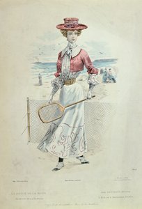 Tennis-Outfit, aus 