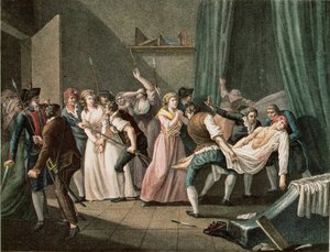 Die Ermordung von Marat