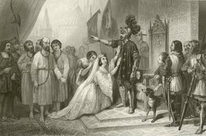 Die Bürger von Calais vor König Eduard von England