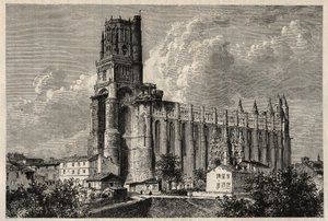 Die Kathedralbasilika von Saint Cecilia - Kathedrale von Albi