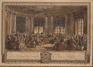 Das Konzert gegeben von der Gräfin von Saint Brisson