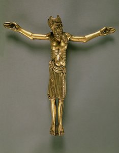 Der gekreuzigte Christus, Französisch, zweite Hälfte des 12. Jahrhunderts