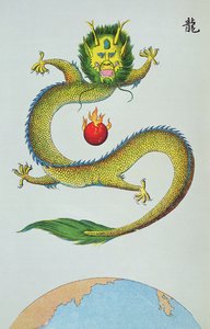Der Drache symbolisiert die Sonne