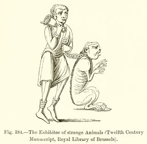 Der Aussteller seltsamer Tiere