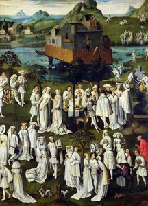 Der Garten der Liebe am Hof von Philipp dem Guten, in den Gärten des Schlosses von Hesdin im Jahr 1431 von French School