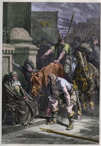 Die Gallier in Rom - Gravur aus „The history of France told to my grandchildren“ von Francois Guizot - 1872-1876