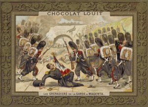 Die Grenadiere der Garde in der Schlacht bei Magenta, 1859