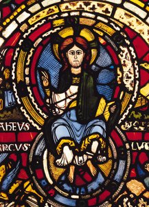 Das Jüngste Gericht, Detail von Christus