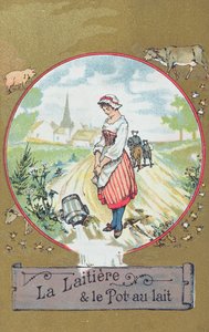Die Milchmagd und ihr Eimer