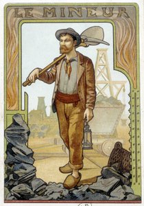 Der Minderjährige - Chromolithographie von French School