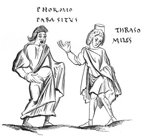 Der Parasit und der Soldat von French School
