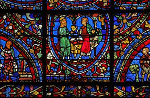 Das Fenster des verlorenen Sohnes: Er erhält sein Erbe von French School