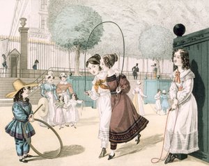 Das Seilspringen, Tafel 115 aus Le Bon Genre, 1822