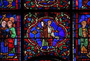 Das St. Martin Fenster: Dekorativ von French School