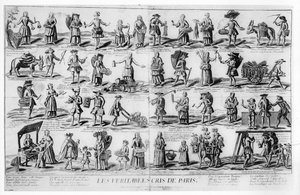 Die Straßenrufe von Paris