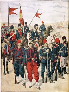 Die türkische Armee während des Balkankrieges, 1912-13