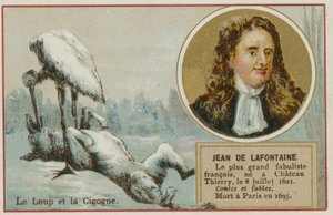 Der Wolf und der Storch von French School