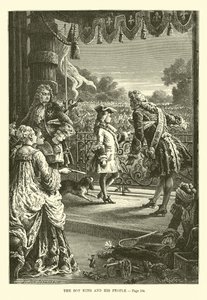 Der junge König und sein Volk von French School