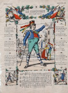 Der Wehrpflichtige des Jahres 1810. Französisches Lied des 19. Jahrhunderts.