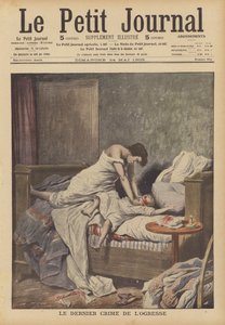 Das letzte Verbrechen des französischen Serienmörders Jeanne Weber von French School