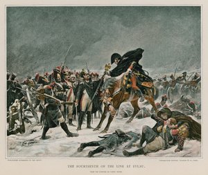 Das vierzehnte Regiment in Eylau von French School