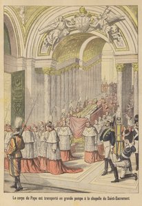 Das Begräbnis von Papst Leo XIII.