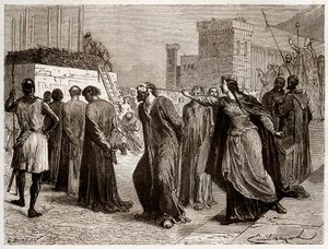 Die Häresie in Orléans im Jahr 1022 - Der Fall der Häretiker von Orléans: Kanoniker wurden wegen Häresie in Orléans im Jahr 1022 zum Scheiterhaufen verurteilt. (erster Scheiterhaufen in der Geschichte des Kampfes gegen Häresie im Westen unter der Herrschaf von French School