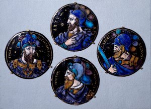 Die tapferen Helden Hector, Judas Makkabäus und Karl der Große