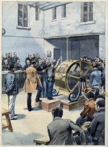 Das Rad des Glücks. Anleiheziehung bei Crédit Foncier de France, in „Le Petit Parisien“. von French School
